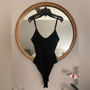 Princess Polly Levey Bodysuit in Black